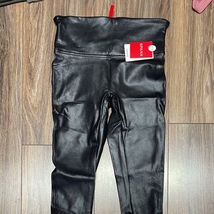 Brand New SPANX leather leggings!